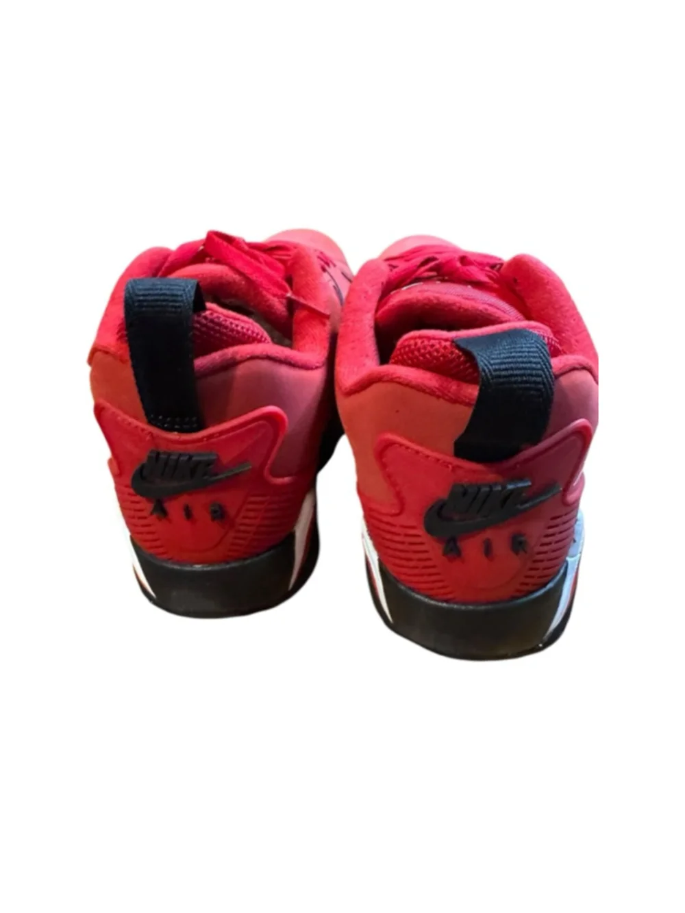 Men's Jordan MVP 92 Sneakers Red Black White Size 12 - Picture 5 of 7